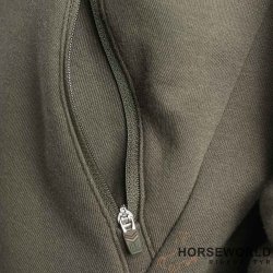 KLsamuel Hoodie Junior - Green Black Ink