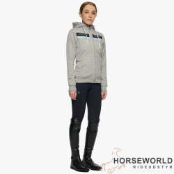 CT Flocked Stripe CT Logo Junior Zip Hoodie - Gr