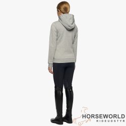 CT Flocked Stripe CT Logo Junior Zip Hoodie - Gr