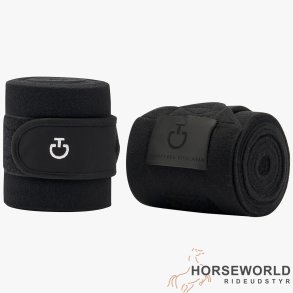 CT Fleecebandager 4 stk. - Sort