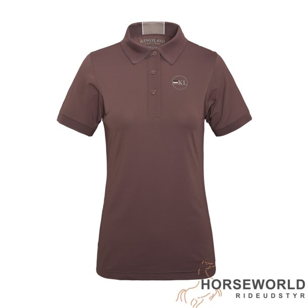 KLbrinlee Tech Pique Polo Shirt - Purple Flint