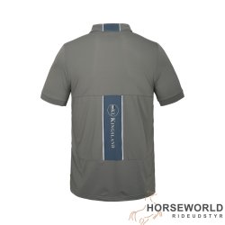 KLblyke Tech Pique Polo Shirt - Grey Thundercloud