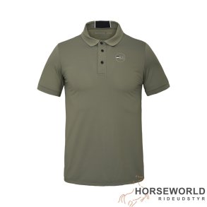 KLblyke Tech Pique Polo Shirt - Green Castor