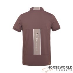 KLbrinni Junior Tech Pique Polo Shirt - Purple Flint