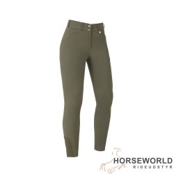 KLkadi E-Tec Full Grip Ridebukser - Green Castor