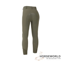 KLkadi E-Tec Full Grip Ridebukser - Green Castor