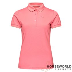 KLcallie Junior Tec Pique Polo Shirt - Pink Chateau Rose