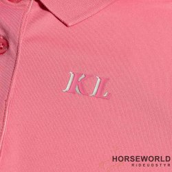 KLcallie Junior Tec Pique Polo Shirt - Pink Chateau Rose