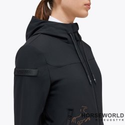 CT Jersey/Velvet Hooded Softshell Jakke - Sort