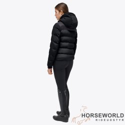 CT Hooded Nylon Puffer Jakke - Sort