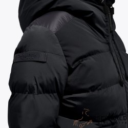 CT Hooded Nylon Puffer Jakke - Sort