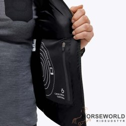 CT Hooded Nylon Puffer Jakke - Sort