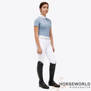 CT Dash S/S Jersey Zip Polo Junior - Lysebl