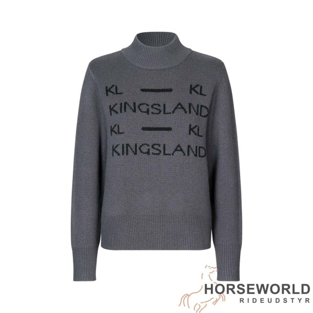 KL Villut Strik Pullover - Grey Forged Iron