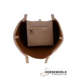 Pourchet Paris Lenvolee Cowhide L�der Taske - Rose