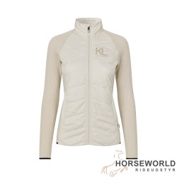KL Naya Hybrid Ridejakke - Beige Rainy Day
