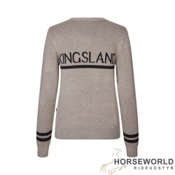 KL Nancy Strik Pullover - Beige Melange