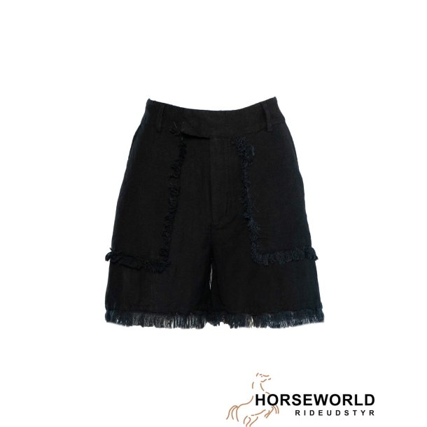 HST Lila Linen Shorts - Jet Black 