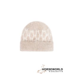 H�ST Gera Beanie Hue - Light Brown Melange