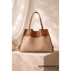 Pourchet Paris Blossom Braided Large Taske - Gold