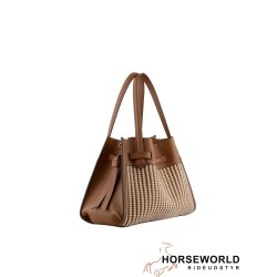 Pourchet Paris Blossom Braided Large Taske - Gold