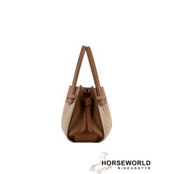 Pourchet Paris Blossom Braided Large Taske - Gold