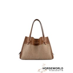 Pourchet Paris Blossom Braided Large Taske - Gold