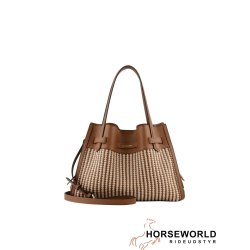 Pourchet Paris Blossom Braided Large Taske - Gold