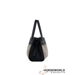Pourchet Paris Blossom Braided Large Taske - Navy