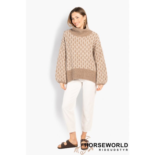 H�ST FAM New Pattern - Light Brown Melange