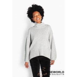 H�ST Gianna Sweater - Grey Melange