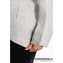H�ST Gianna Sweater - Grey Melange