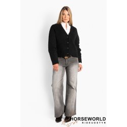 H�ST Pernille Short Cardigan - Jet Black