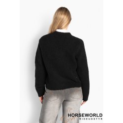 H�ST Pernille Short Cardigan - Jet Black