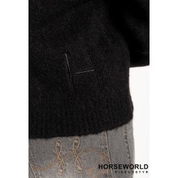 H�ST Pernille Short Cardigan - Jet Black