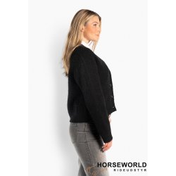 H�ST Pernille Short Cardigan - Jet Black