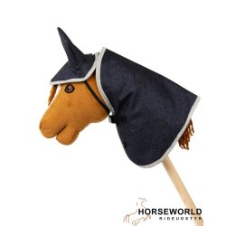 My Hobby Horse D�kken &amp; Hut Glitter - Navy/S�lv