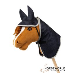 My Hobby Horse D�kken &amp; Hut Glitter - Navy/S�lv