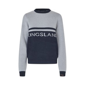 KLMarina Ladies Knitted Pullover - Quarry 