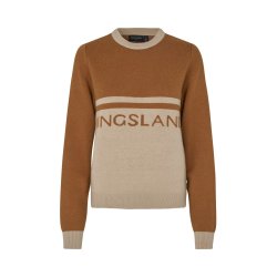 KLMarina Ladies Knitted Pullover - Argan Oil