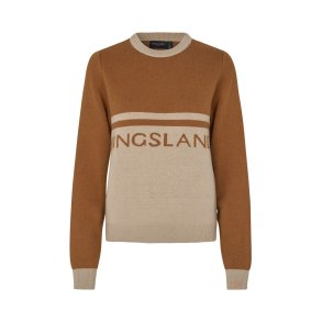 KLMarina Ladies Knitted Pullover - Argan Oil