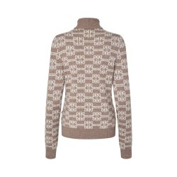 KLAnnabella Ladies Knitted Rollneck - Dove Melange