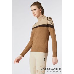 Vestrum Chamois Rullekrav Strik - Beige/Corten