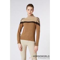 Vestrum Chamois Rullekrav Strik - Beige/Corten