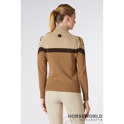 Vestrum Chamois Rullekrav Strik - Beige/Corten