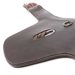 Kavalkade Plade Gjord Lder med Elastik - Brun