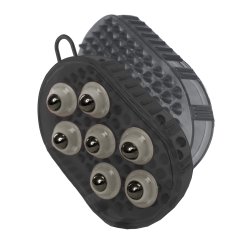 Massagestrigle m. magneter - Flere Farver