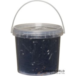 Silicone Elastikker - Sort 1500 stk