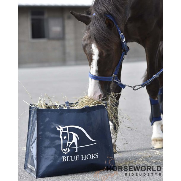 Blue Hors Care Hay Bag - Navy