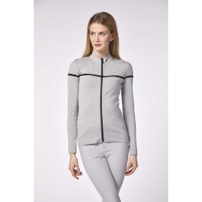 Vestrum Flores Hi-Tech Bluse - Pearl Grey